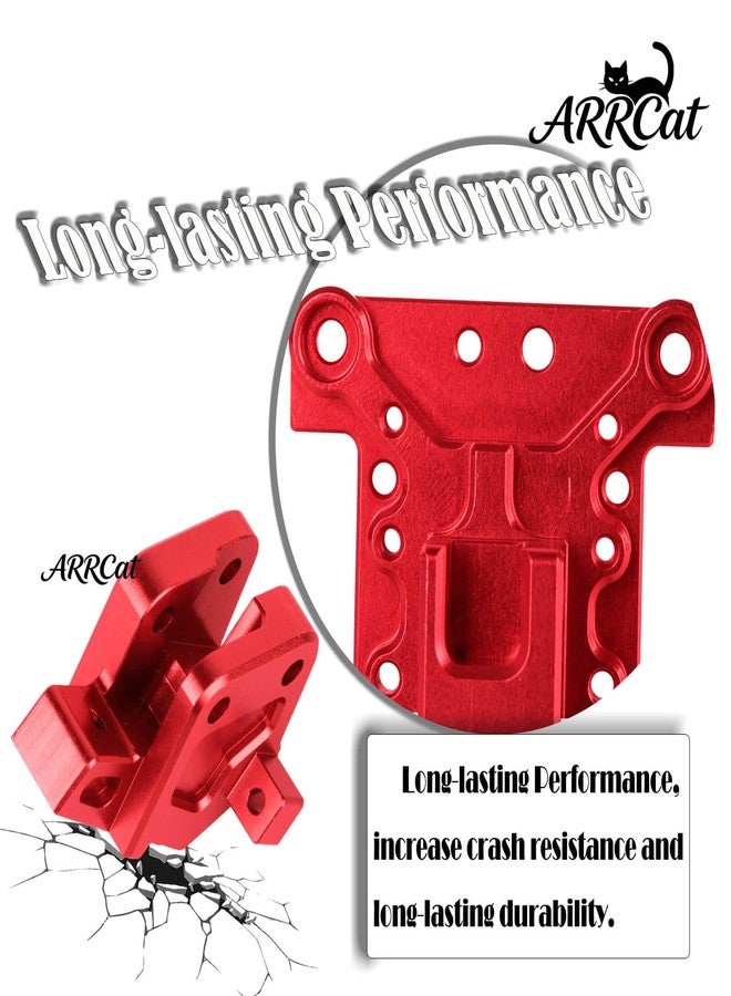ARRCat Rear Brace and Wing Bracket Upgrades Part for 1/8 Kraton 6S V6-(ARA8708V6/ARA8608V6),Notorious 6S V6-(ARA8611V6),RC Aluminium Rear Brace & Wing Bracket,Replace(ARA32075),Red - Image 4