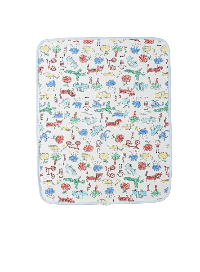 Sunbaby REUsable Changing Mats - Blue, Piece Of 1 - Image 1