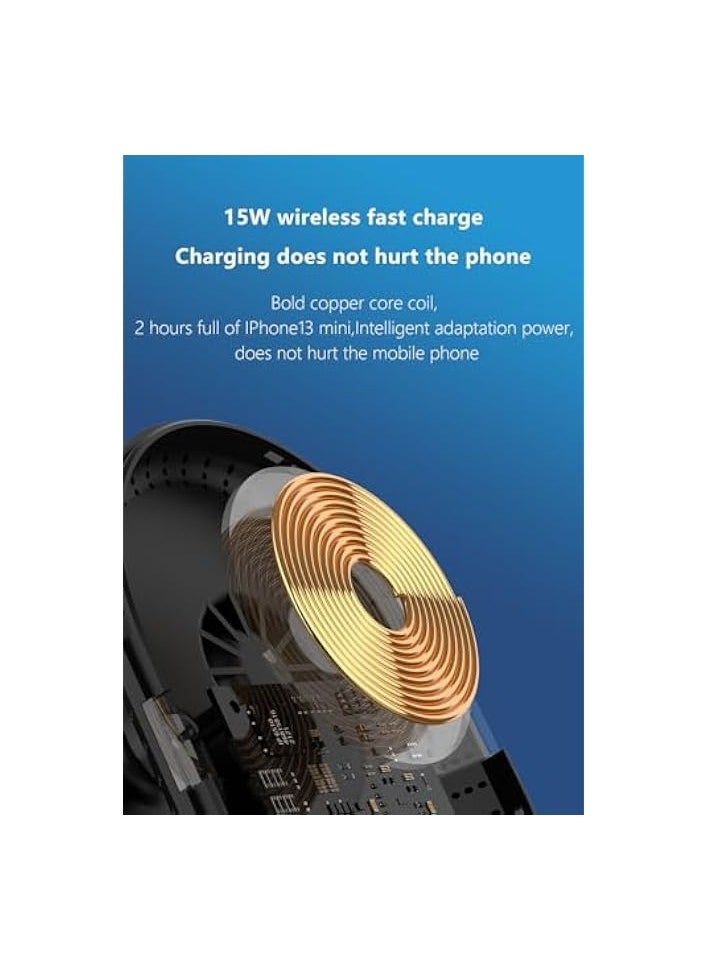 VORTEX BD8A15W Magnetic Wireless car charger for iPhone 12/12mini/12Pro/12Pro Max/13mini/13Pro/13Pro Max/14Pro/14Pro Max/15Pro/15Pro Max  - Image 4