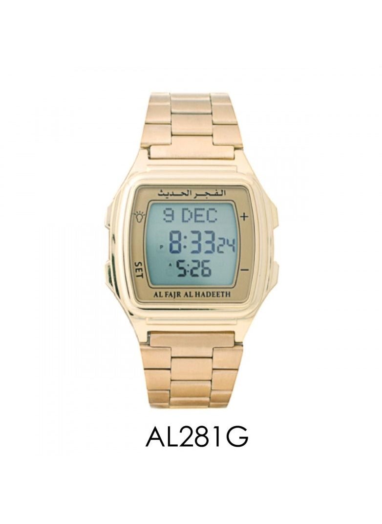 Al Fajr Al Hadeeth Alfajr Alhadeeth Watch 281G  Gold  - Image 2