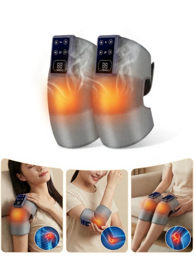 Super ZYouth Knee Heating Pad Knee Massager, 3-in-1 Knee brace,  Adjustable Vibration Heating Mode, Heated Knee Support With Vibration - Image 1