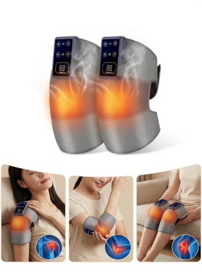 Super ZYouth Knee Heating Pad Knee Massager, 3-in-1 Knee Brace, Adjustable Vibration Heating Mode, Heated Knee Support With Vibration (1Pcs) - Image 1
