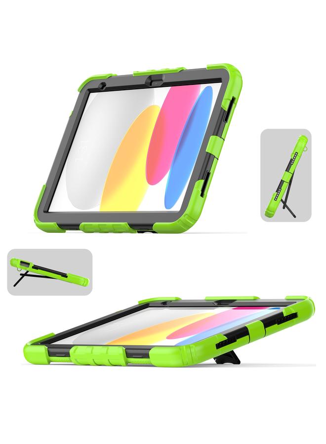 زبون حافظة لجهاز iPad 2025 / 2022 مصنوعة من السيليكون المقاوم للصدمات + حافظة واقية للكمبيوتر اللوحي - Image 3