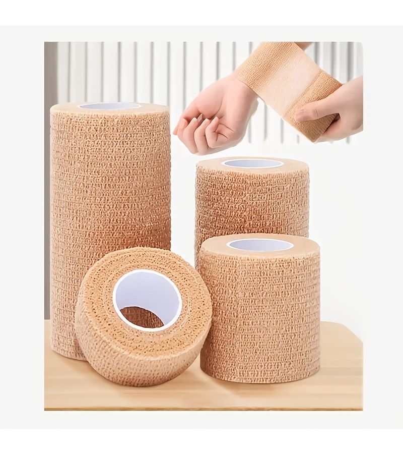 3 Pack Self Adhesive Elastic Bandage 3in x 13ft Breathable Athletic Tape for Cats - Image 2