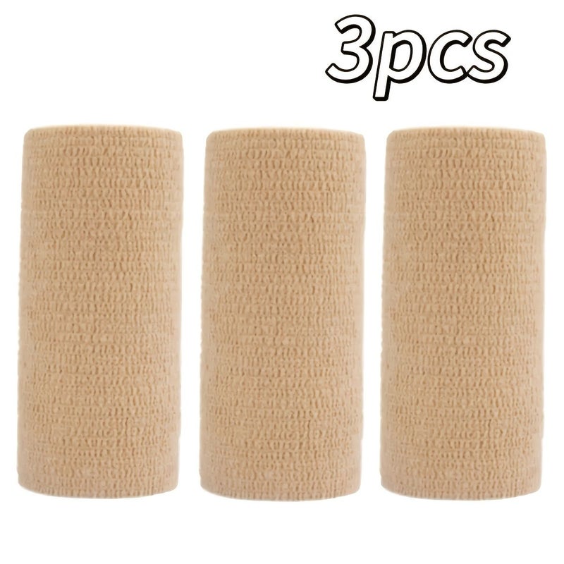 3 Pack Self Adhesive Elastic Bandage 3in x 13ft Breathable Athletic Tape for Cats - Image 1