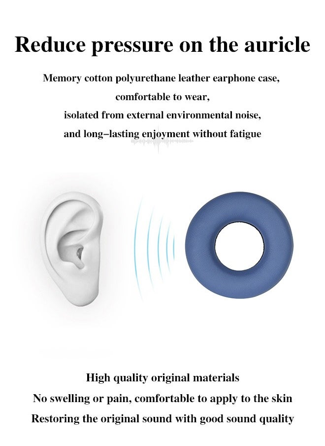 Realfrog Replacement Earpads Cushions For Sony WH-CH520 Earpads Ear Cushions  - Image 3