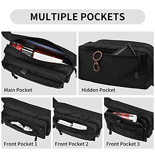 USPECLARE Fanny Pack for Women for Work,Multi-purpose Waist Bag for Travel & Sporting Event - Image 5