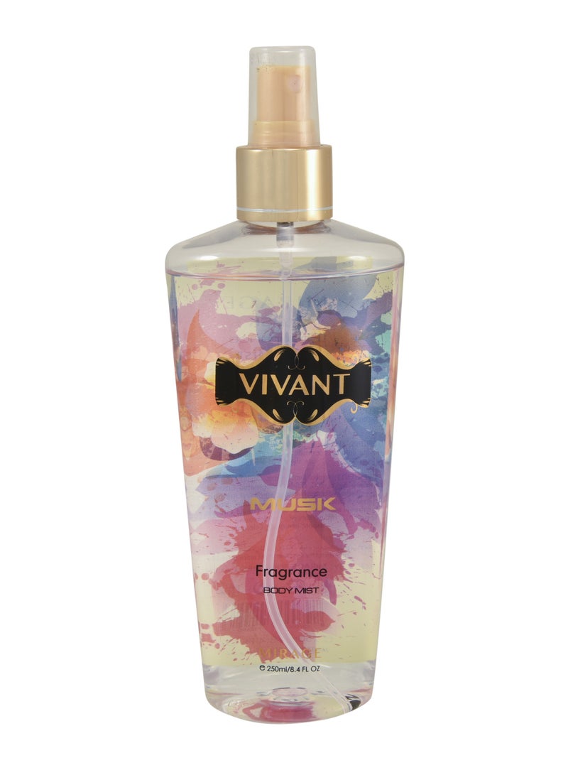 Mirage VIVANT MUSK Body Mist, 250 ml - Image 1