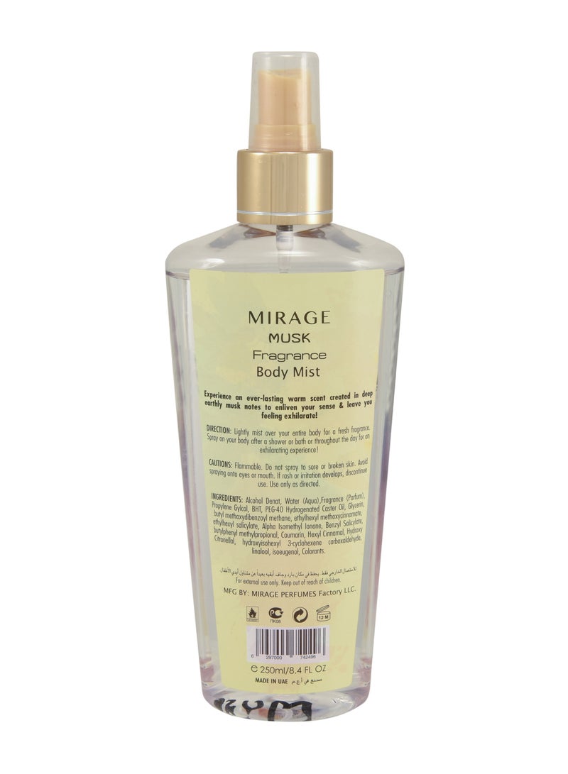 Mirage VIVANT MUSK Body Mist, 250 ml - Image 2