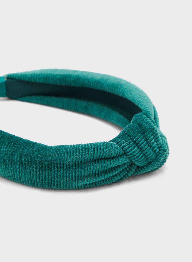 كليرز طوق شعر مزين بعقدة - Image 3