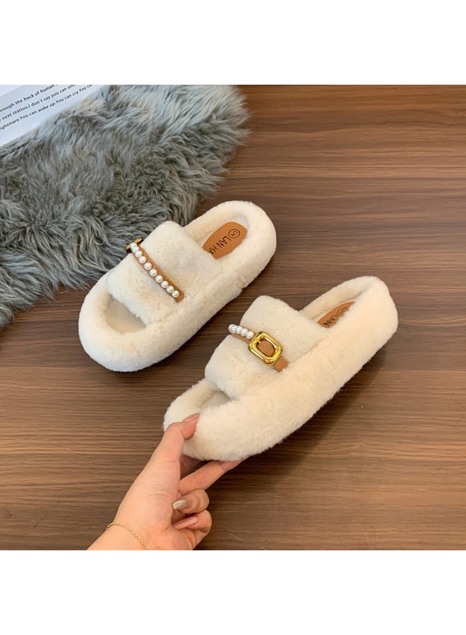 Women's Women's Spring And Autumn  New Fashion All-match Mao Mao Mao Shoes With Women's Shoes Fashion