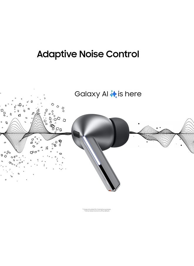 Ocean Buds 3 Pro Wireless Bluetooth Headphones, Active Noise Canceling (ANC), Adaptive Noise Canceling, 360 Audio, In-Ear Headphones with Hi-Fi Sound, Compatible with Samsung, Silver  - Image 4