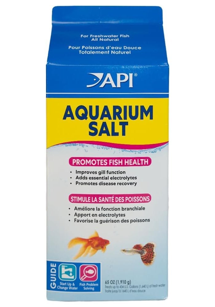 API Aquarium Salt for Freshwater Fish - 67 Ounce Box - Image 1
