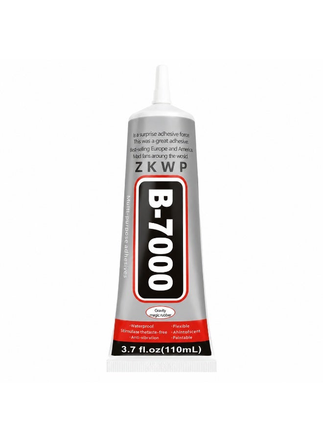 B-7000 Super Glue 110ml – Industrial Strength Multi-Purpose Adhesive for Craft, Jewelry, Fabric, Leather, Wood, Rubber, Phone & Tablet Repair - Image 1