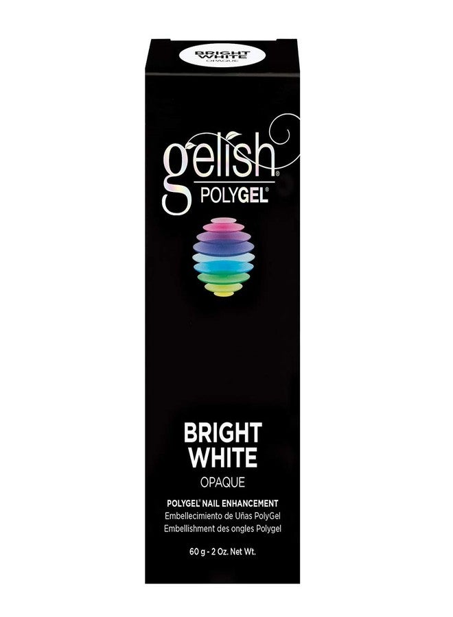 Gelish PolyGel Brand - Hybrid Nail Enhancement, Nail Tips For Acrylic Nails, Lighter, Stronger, Odor-Free, No Monomer, Fast Application, Perfect for Sculpting Nails - Bright White, 2 oz - Image 2