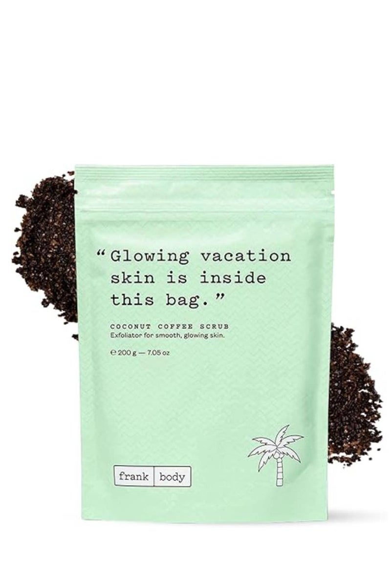 FRANK BODY Coconut Coffee Scrub, 200g