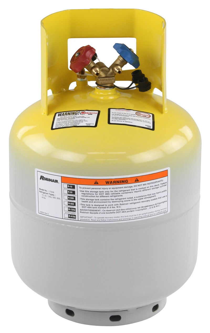 Robinair (17506) Refrigerant Empty Tank - 50 lbs. - Image 3