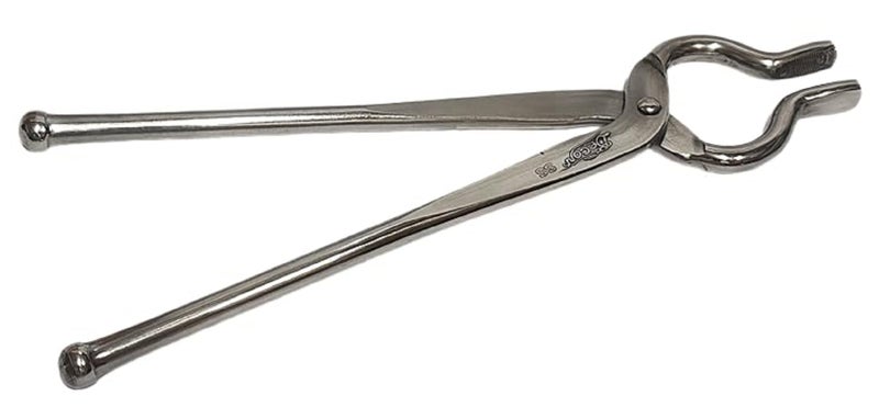 Dynore Stainless Steel Heavy Pakkad/Sansi/Pincer/Chimta/Goti Pakkad/Kitchen Tong- Set of 1 Pcs - Image 4