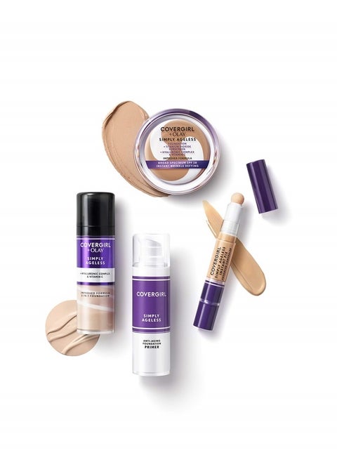 & Olay Simply Ageless 3-in-1 Liquid Foundation, Soft Sable