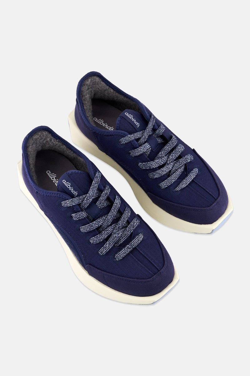 Allbirds Women Riser Lace Up Casual Shoes, Navy - Image 4