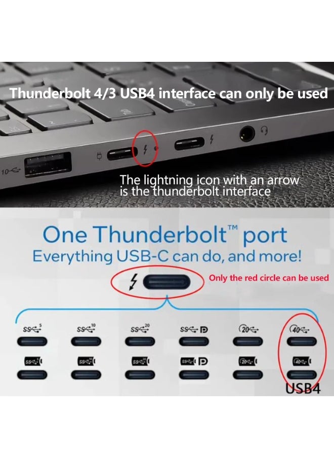 Docking Station Beast Oculink USB-C Thunderbolt to PCI-E x4 Adapter DMA 75t Converter