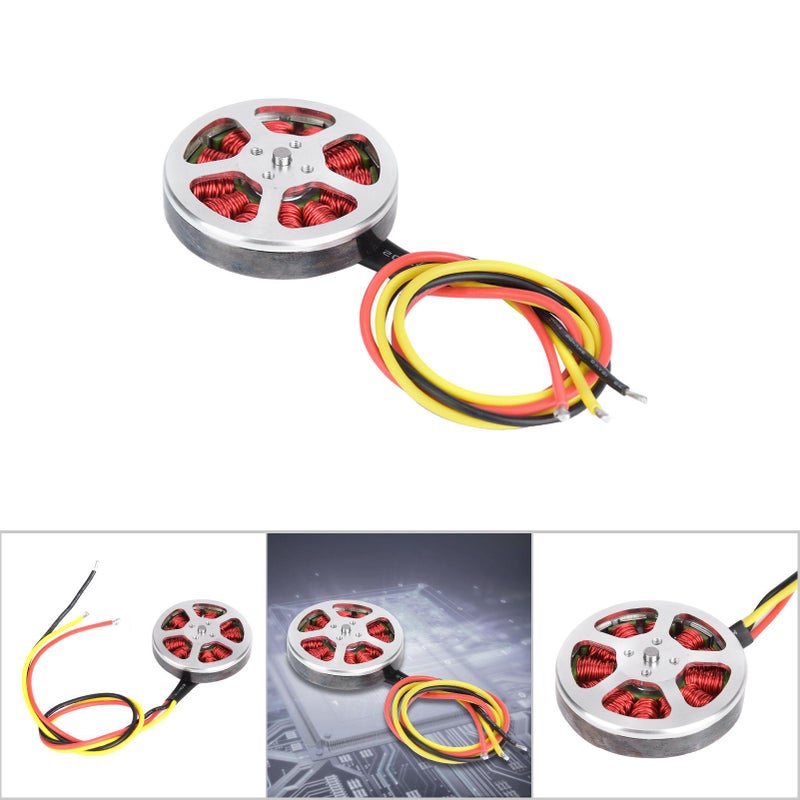 5010-360KV 1PCS Metal Outdoor Big Load Multiaxis Thick Line Hollow Cover Double Bearing Brushless MotorPositive Tooth - Image 5