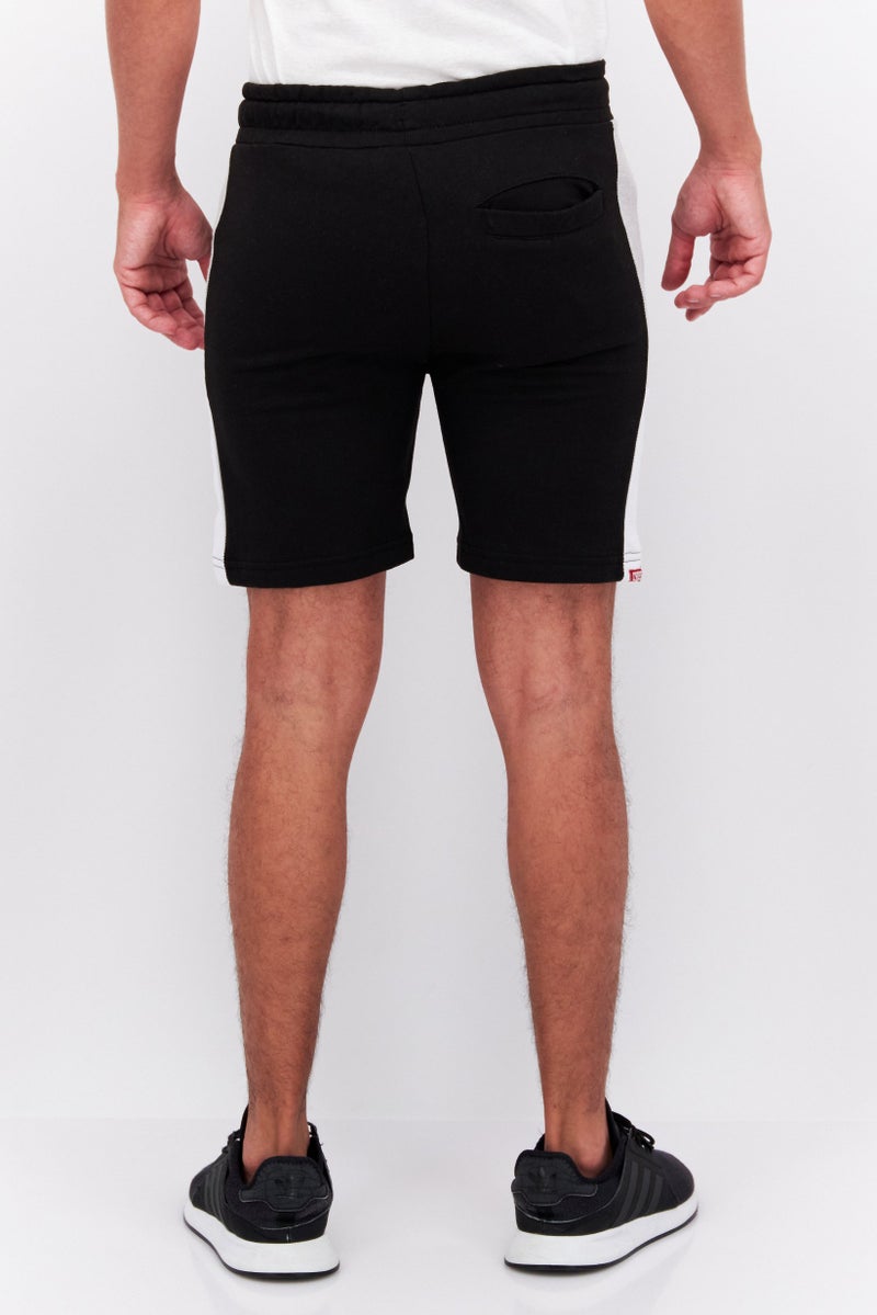 CROSSHATCH Men Sportswear Fit Plain Training Shorts, Black Combo - Image 4