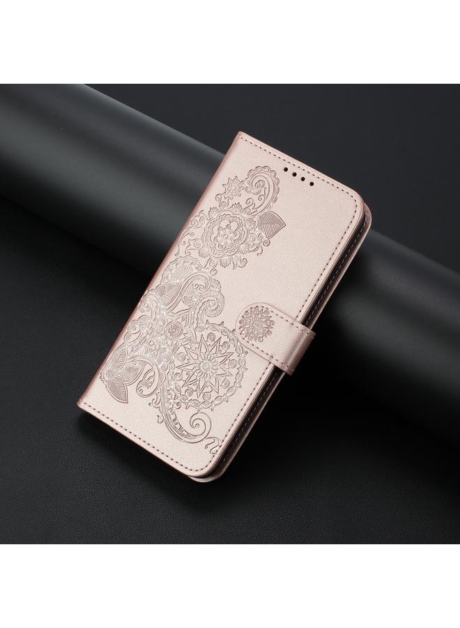 Zaboon Case For Infinix Note 30 4G Datura Flower Embossed Flip Leather Phone Case - Image 2