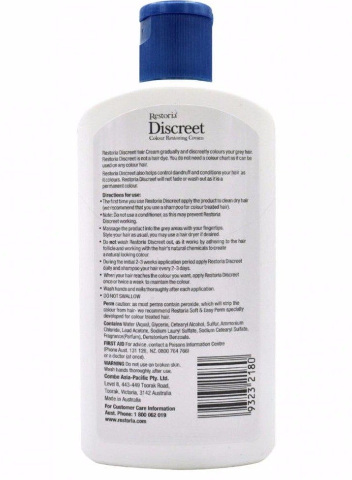 Restoria Discreet Colour Restoring Cream 250mL - Image 2