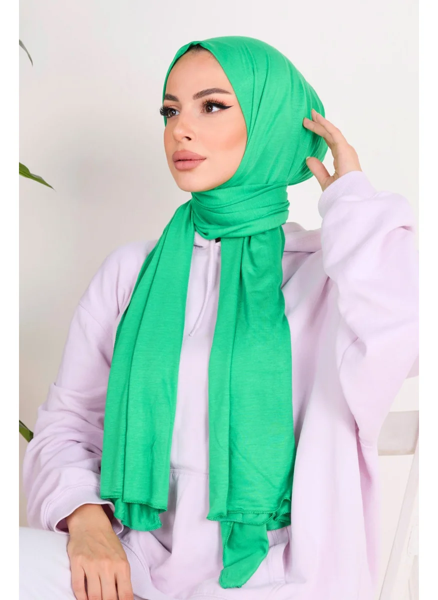 Tofisa 23353-GREEN Combed Cotton Shawl