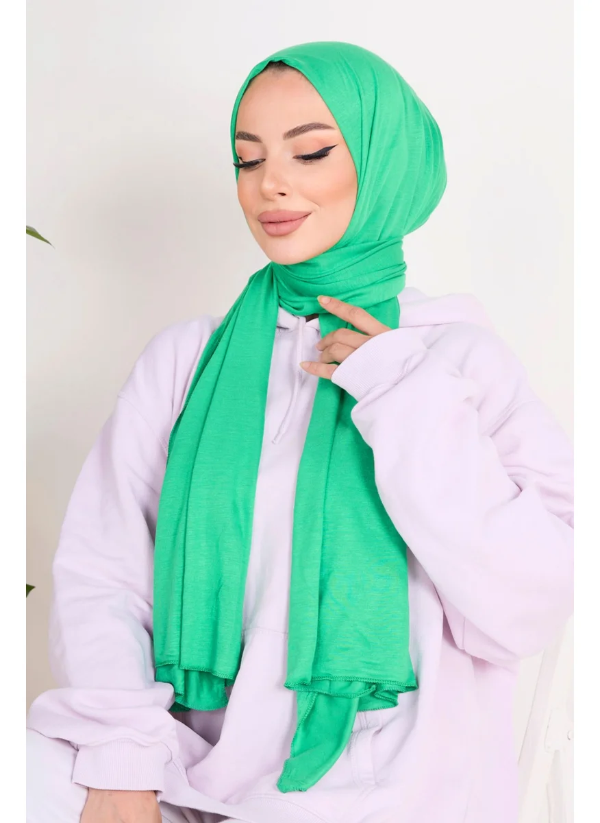 Tofisa 23353-GREEN Combed Cotton Shawl
