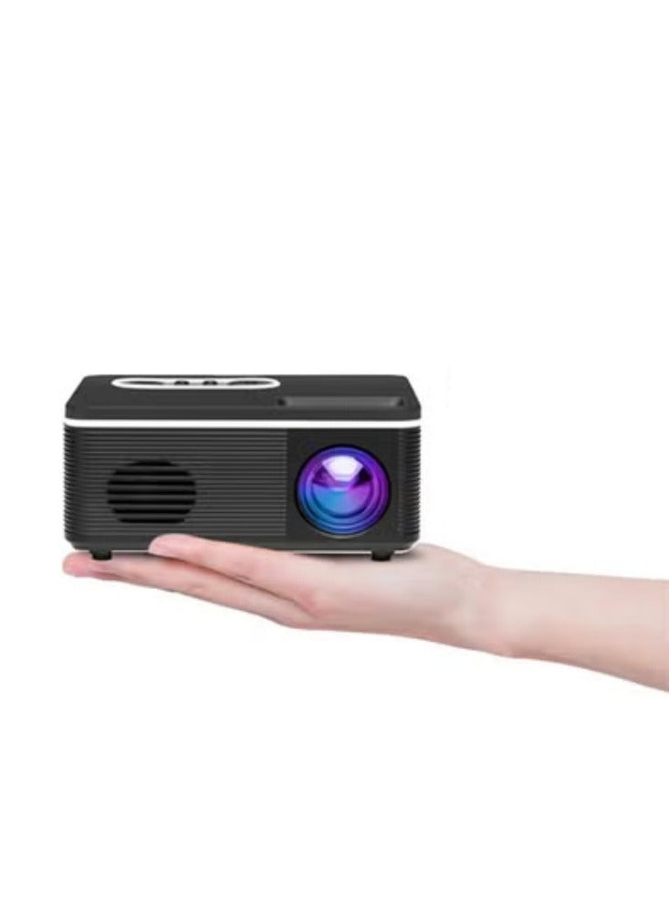 Portable Mini LED Projector, 1920*1080 Pixels 600 Lumens Projector, Home Media Player, Built-in Speaker - Image 3