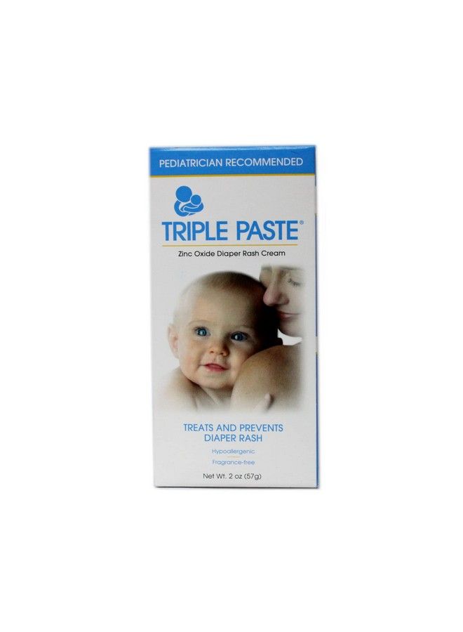 Triple Paste Medicated Ointment For Diaper Rash Hypoallergenic 2 Oz (Pack Of 1) - Image 2