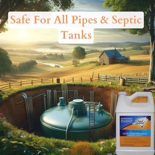 Black Diamond Stoneworks get serious septic tank treatment - liquid enzymes for residential, commercial, industrial, and rv's systems (1 gallon) - Image 3