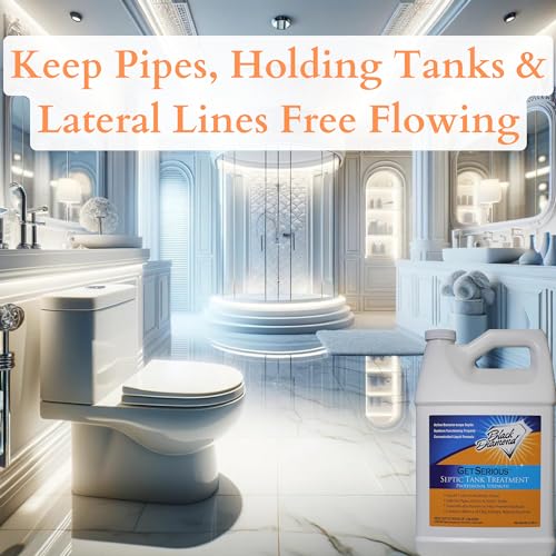 Black Diamond Stoneworks get serious septic tank treatment - liquid enzymes for residential, commercial, industrial, and rv's systems (1 gallon) - Image 5