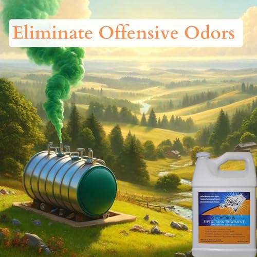 Black Diamond Stoneworks get serious septic tank treatment - liquid enzymes for residential, commercial, industrial, and rv's systems (1 gallon) - Image 4