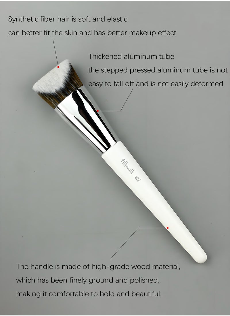 Fillimilli 822 3D Foundation Brush - Flawless Application for a Professional Finish  - Image 2
