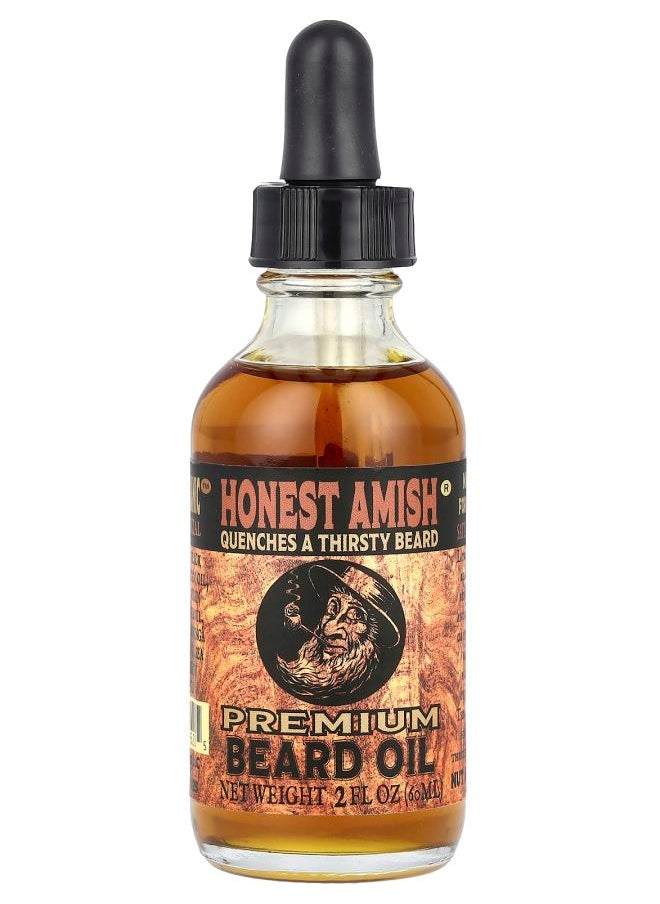 Honest Amish - Premium Beard Oil 2 fl oz (60 ml) - Image 1