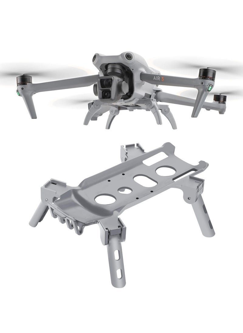 سيوسي - قوائم هبوط قابلة للطي لـ DJI Air 3، تمديد ارتفاع هبوط الترقية، متوافقة مع طائرة الدرون الريموت كنترول DJI Air 3. - Image 1