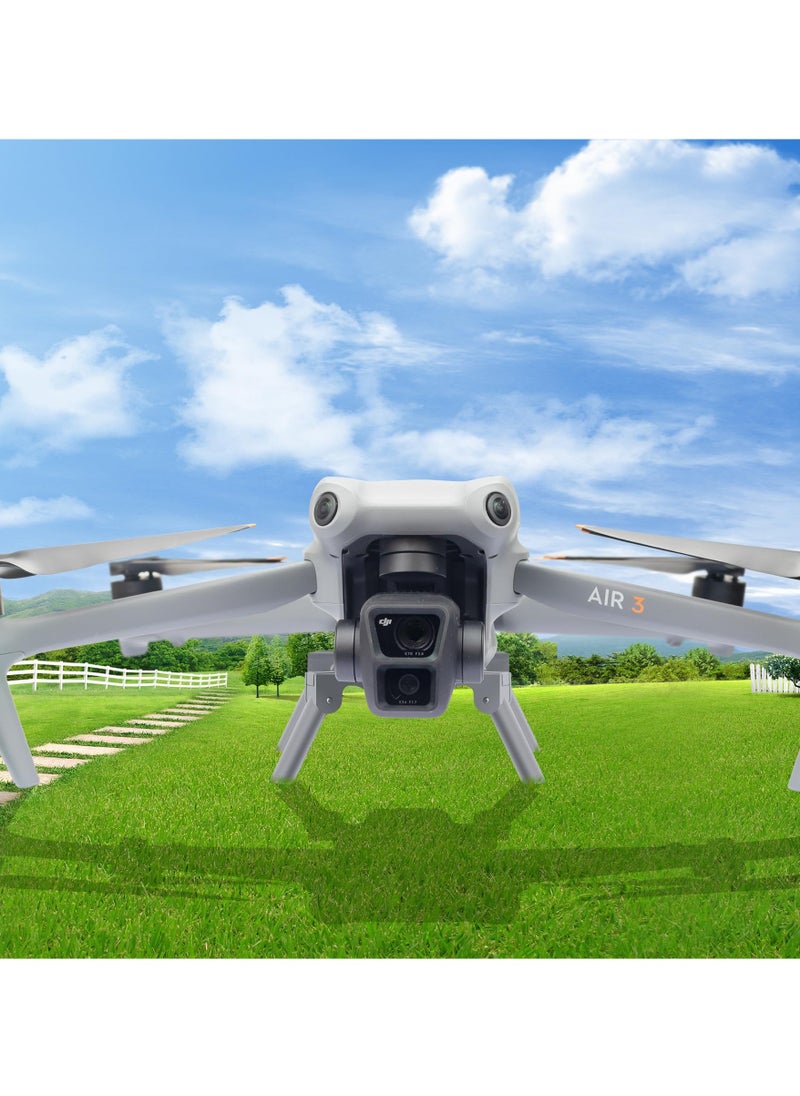 سيوسي - قوائم هبوط قابلة للطي لـ DJI Air 3، تمديد ارتفاع هبوط الترقية، متوافقة مع طائرة الدرون الريموت كنترول DJI Air 3. - Image 1