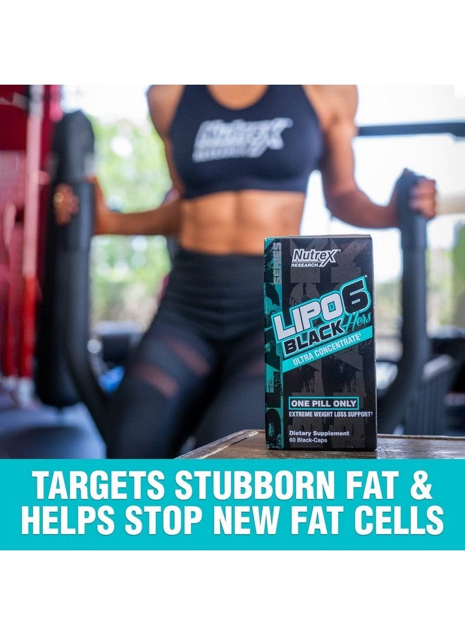 Nutrex Research Nutrex Research Lipo-6 Black Hers Ultra Concentrate Pills For Women Metabolism Booster 60 Diet Pills - 1 Count  - Image 5