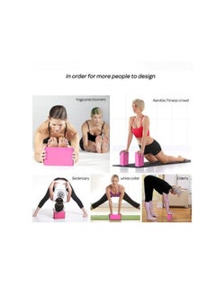 Spaceshoop Yoga Block High Density to Improve Strength, Flexibility and Balance, Light Weight and Non-Slip Surface for Yoga, Pilates and Meditation  - Image 2