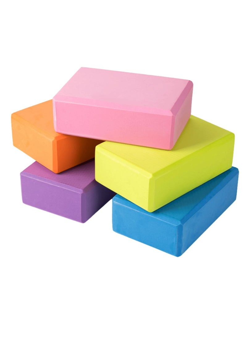 Spaceshoop Yoga Block High Density to Improve Strength, Flexibility and Balance, Light Weight and Non-Slip Surface for Yoga, Pilates and Meditation - Image 1