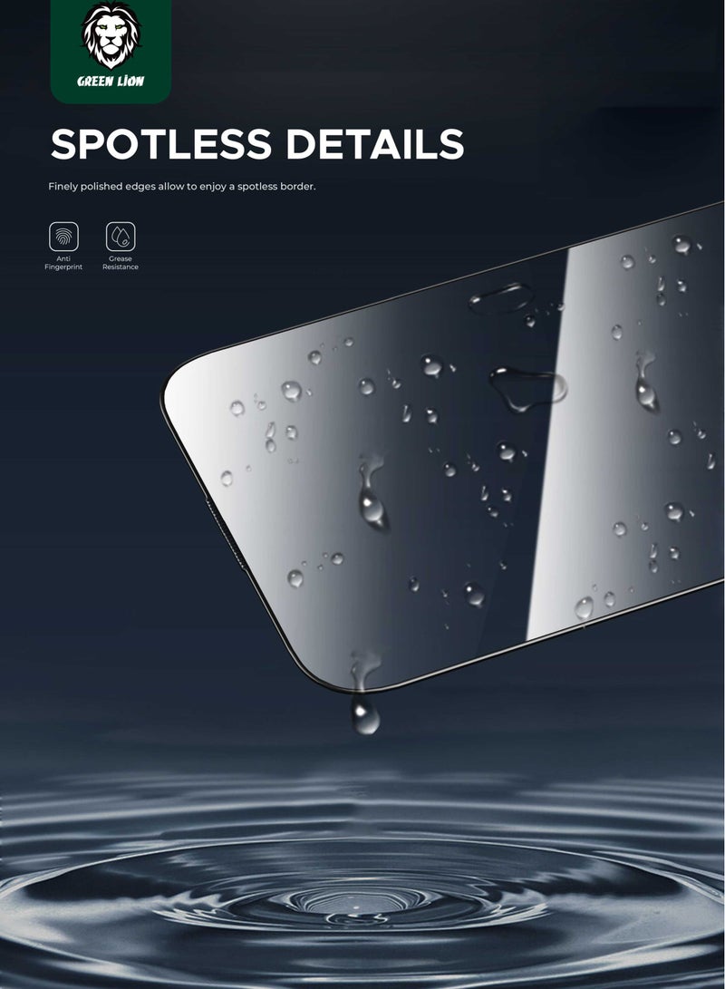 GREEN LION 9H Steve HD Screen Protector for iPhone 15 Pro - Clear - Image 3