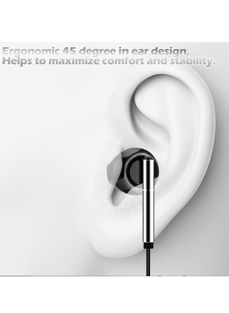 SYOSI - USB C Headphones for Samsung Galaxy S23 S22 S21 Ultra,Compatible with iPhone 15 Pro Max Plus, Wired Earbuds with Mic, Noise Isolation Type C Earphones for Google Pixel - Image 1