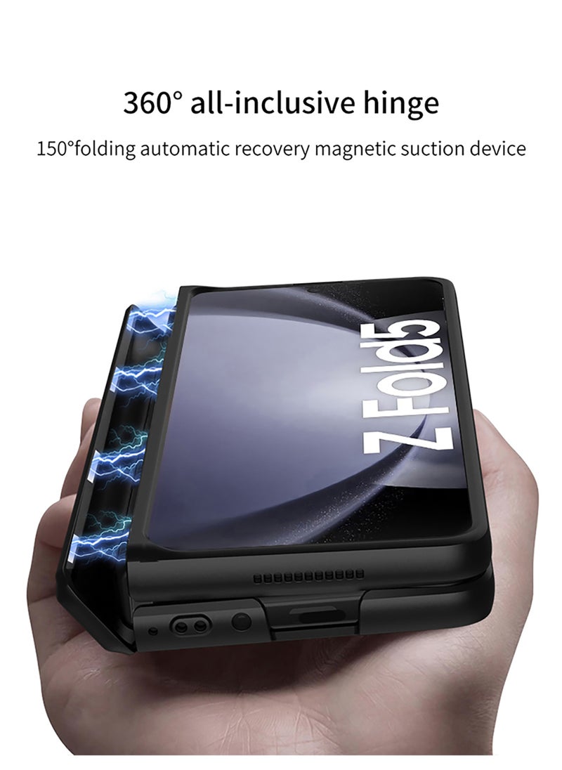 Rock Pow Kickstand Magnetic Phone Case For Samsung Galaxy Z Fold 5 5G  - Image 2
