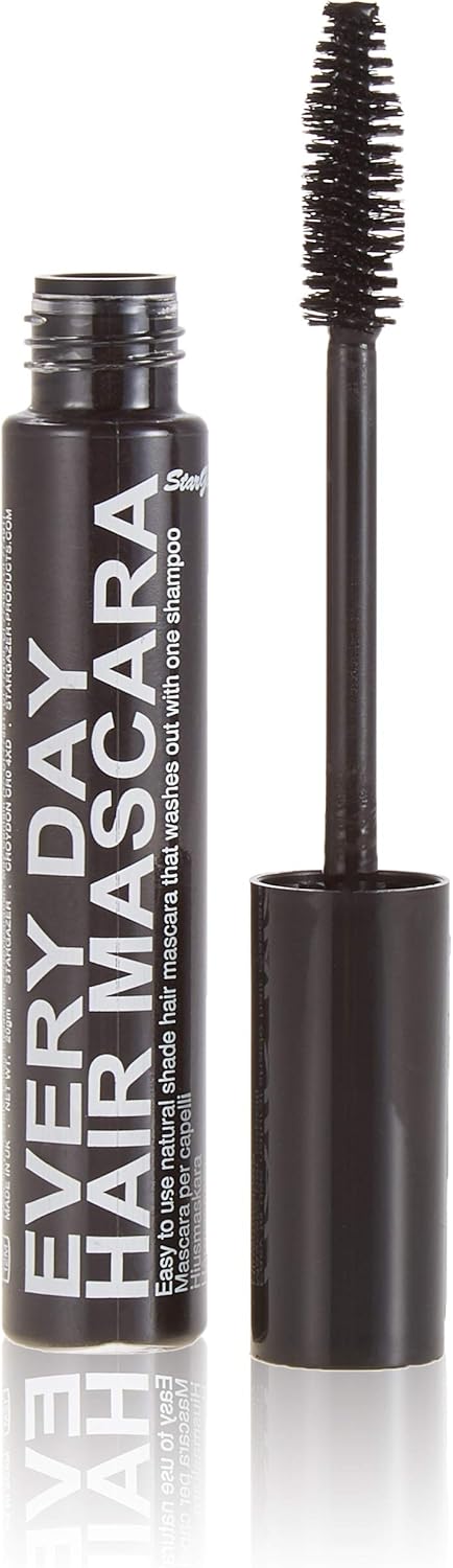 Every Day Hair Mascara Root Cover Black Easy On The Hair Root Cover Covers Grey Hair