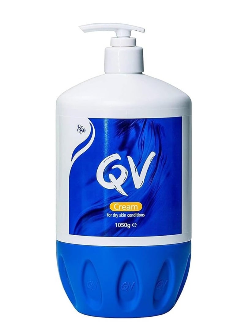 إيجو كريم كيو في المرطب للبشرة الحساسة، مضخة 1050 جرام، ترطيب يومي خالٍ من العطور، تم اختباره من قبل أطباء الجلدية - Image 1