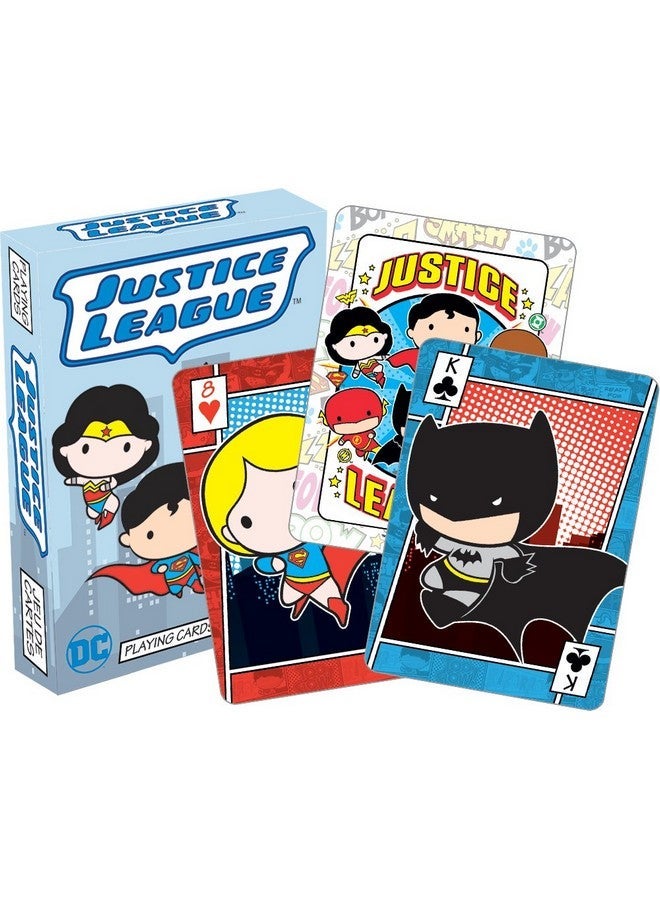 Dc Comics Chibi Playing Cards
