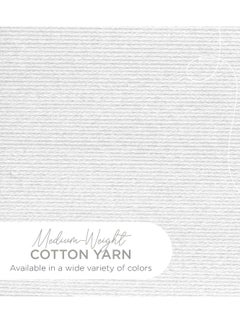 Lion Brand Yarn Lion Brand 24/7 Cotton Yarn, Lightweight Yarn for Knitting, Crocheting, and Crafts, White, 1 Pack  - Image 4